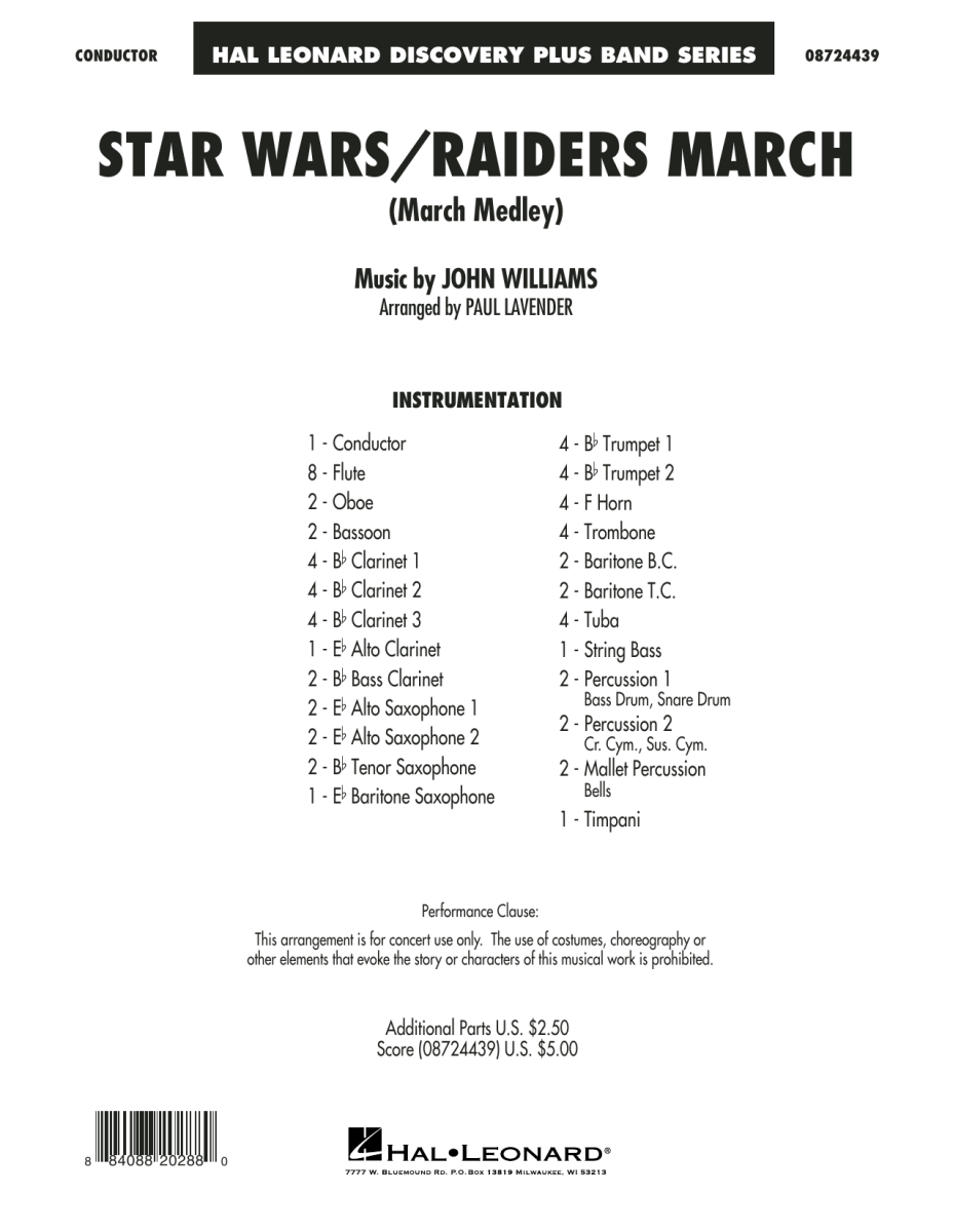 Star Wars / Raiders March - clicca qui