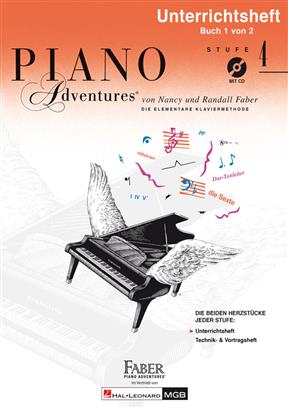 Piano Adventures: Unterrichtsheft 4 (Mit CD) - cliccare qui