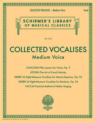 Collected Vocalises: Medium Voice - cliccare qui