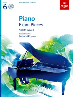 Piano Exam Pieces 2019 and 2020, Grad 6 (inkl. CD) - cliccare qui