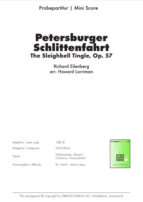 Petersburger Schlittenfahrt (The Sleighbell Tingle) - clicca qui