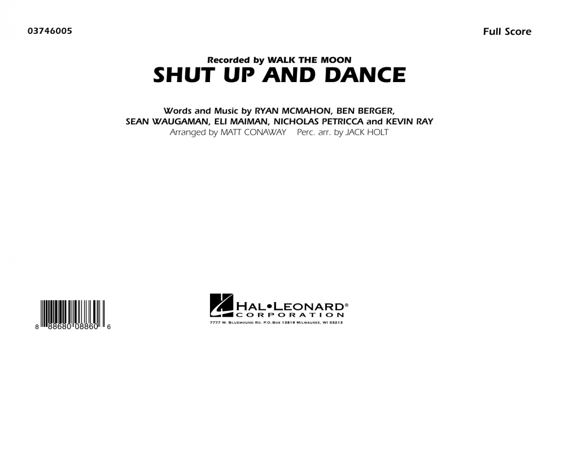 Shut Up and Dance - clicca qui