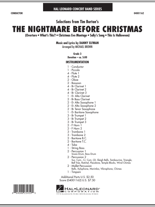 Selections from 'The Nightmare Before Christmas' - clicca qui