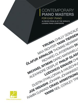 Contemporary Piano Masters for Easy Piano - cliccare qui