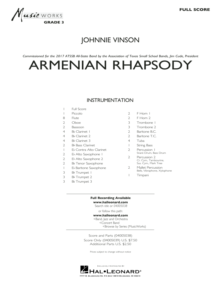Armenian Rhapsody - clicca qui