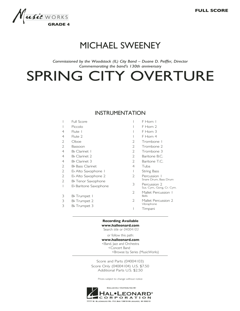 Spring City Overture - clicca qui