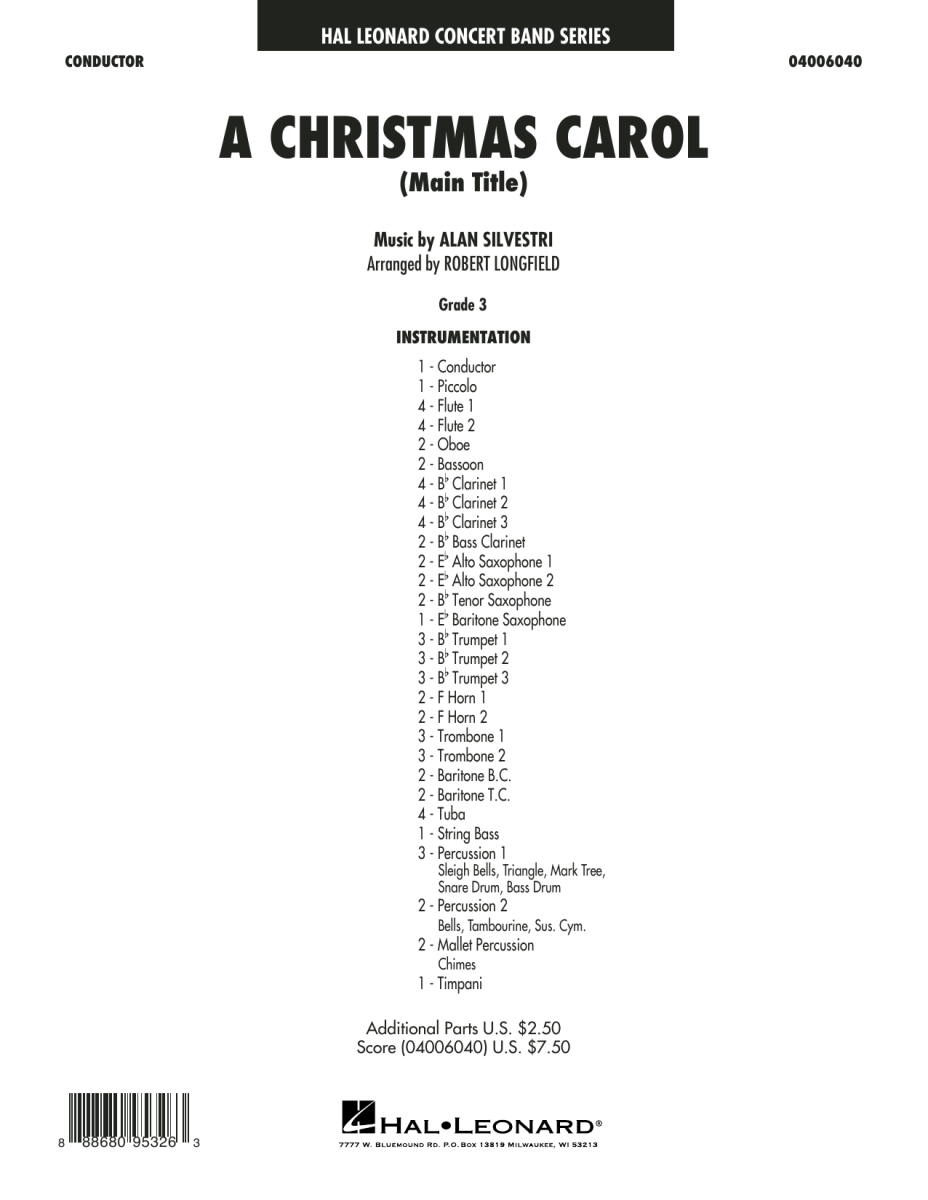 A Christmas Carol (Main Theme) - clicca qui