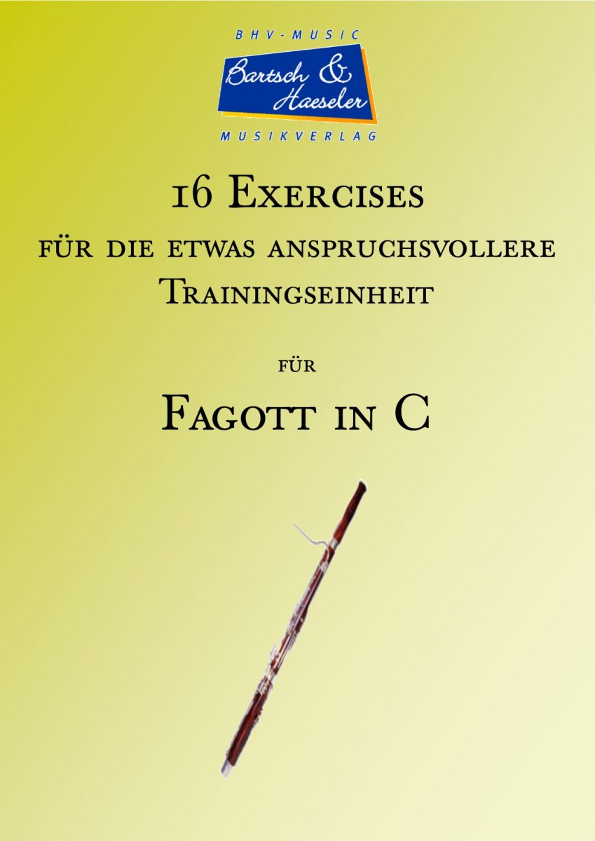 16 Exercises fr Fagott in C - cliccare qui