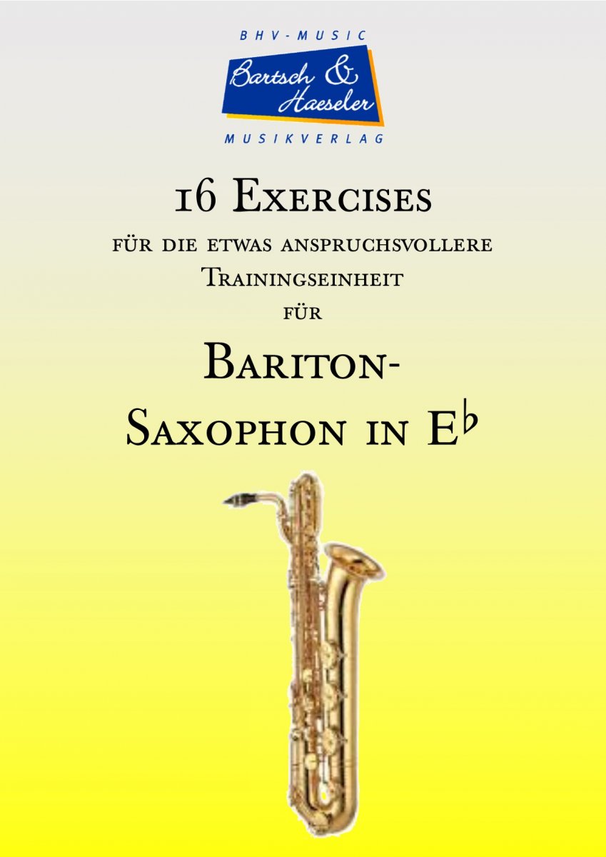 16 Exercises fr Baritonsaxophon in Eb - cliccare qui