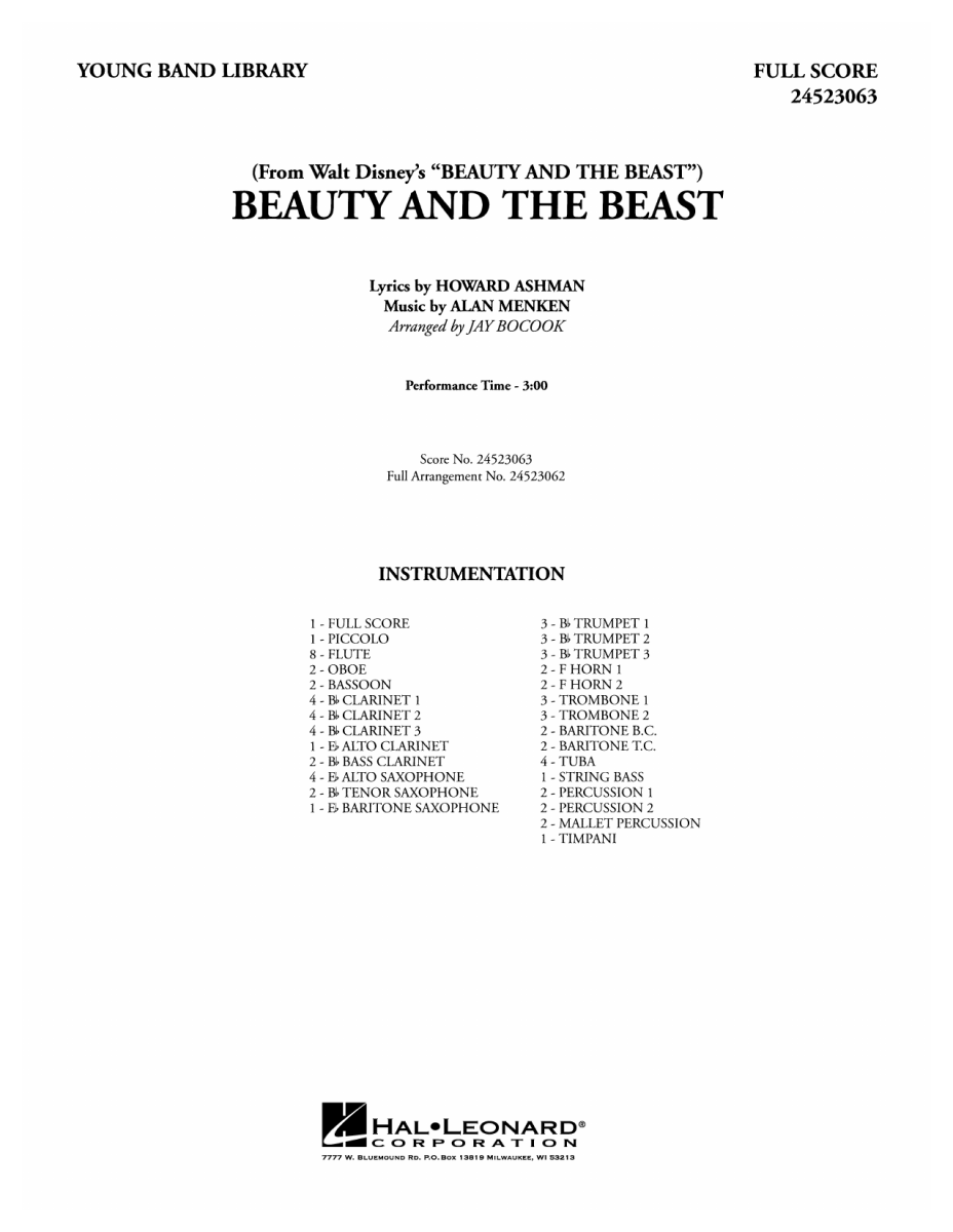 Beauty and the Beast - clicca qui