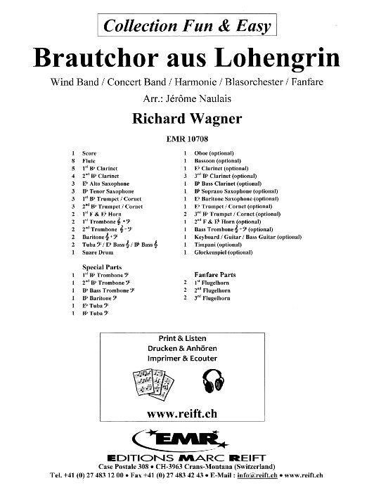 Brautchor (aus 'Lohengrin') - clicca qui