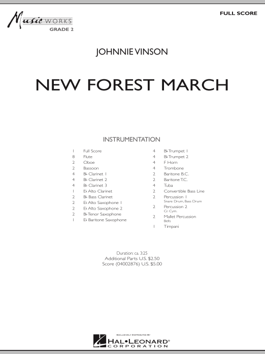 New Forest March - clicca qui
