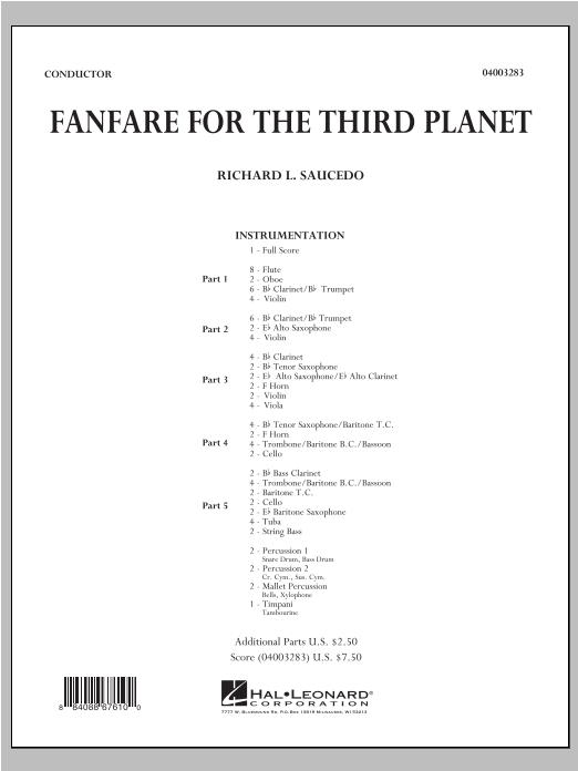 Fanfare for the Third Planet - clicca qui