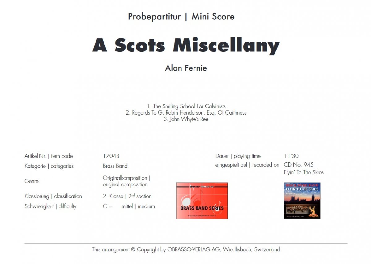 A Scots Miscellany - clicca qui