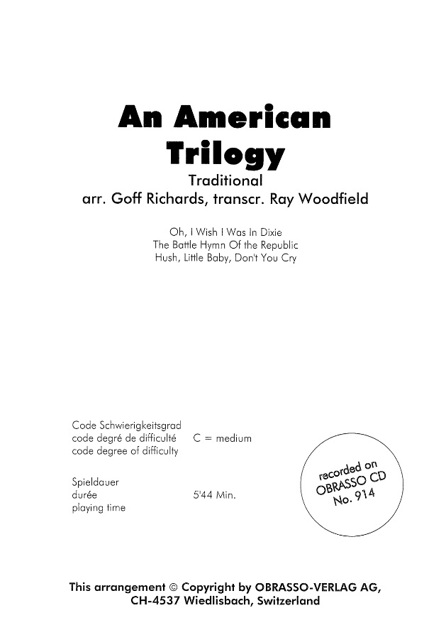 An American Trilogy - clicca qui