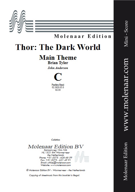 Thor: The Dark World (Main Theme) - clicca qui