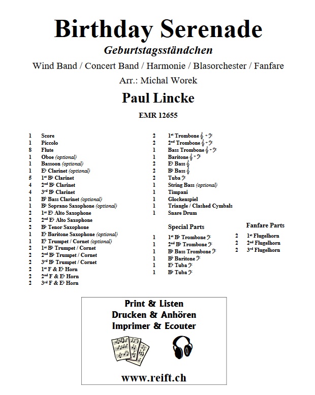 Birthday Serenade (Geburtstagsst�ndchen) - clicca qui