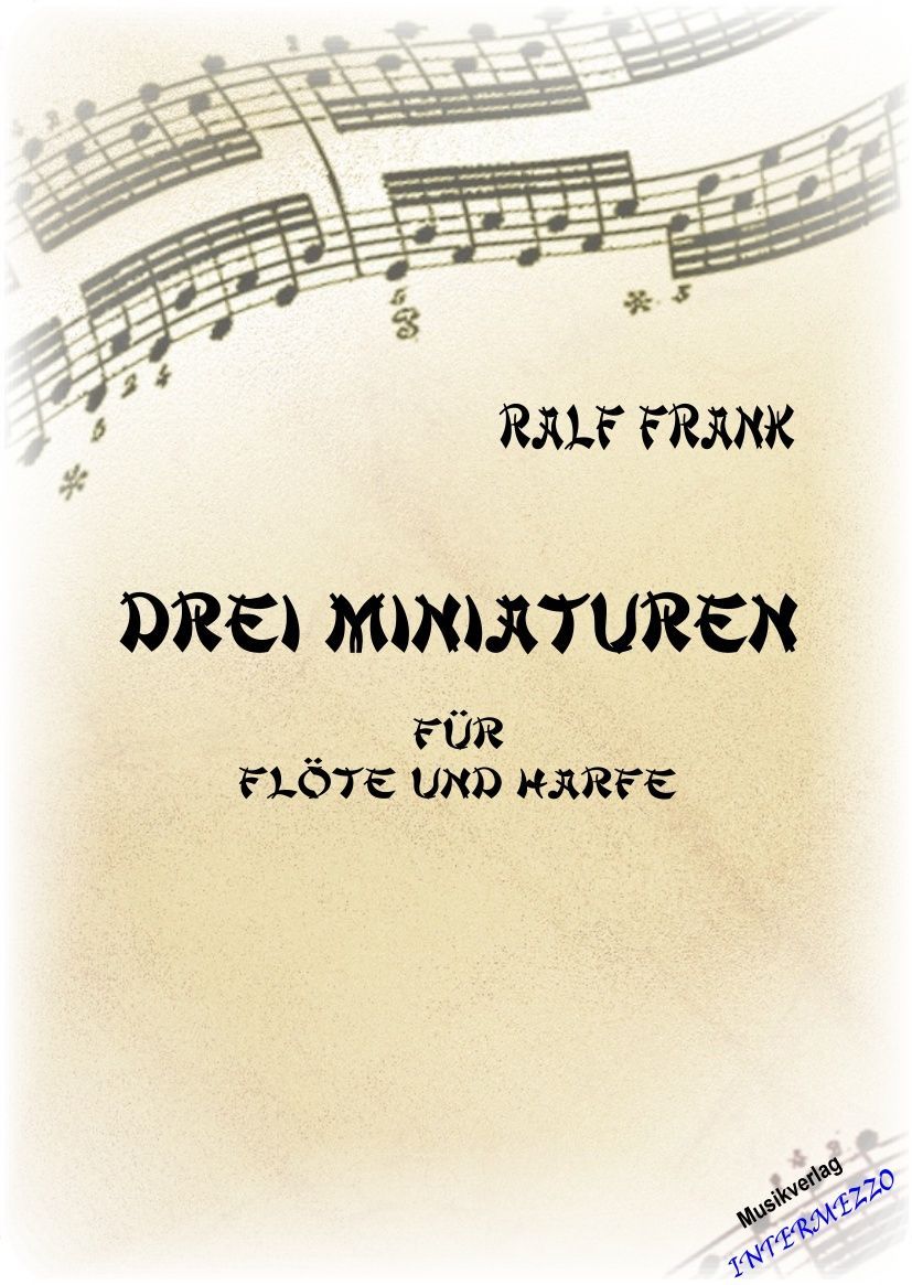 3 Miniaturen für Flöte und Harfe (Drei) - clicca per un'immagine più grande
