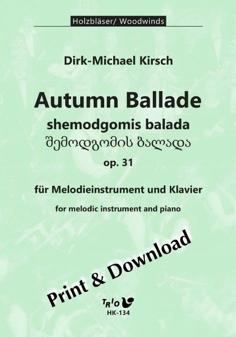 Autumn Ballade (shemodgomis balada) - cliccare qui Autumn Ballade (shemodgomis balada) - cliccare qui