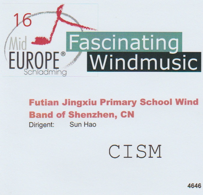 16 Mid Europe: Futian Jingxiu Primary School Wind Band of Shenzhen - clicca qui