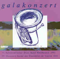17e Concours Suisse de Brass Bands / 17. Schweizerischer Brass Band Wettbewerb - Galakonzert 1991 - clicca qui