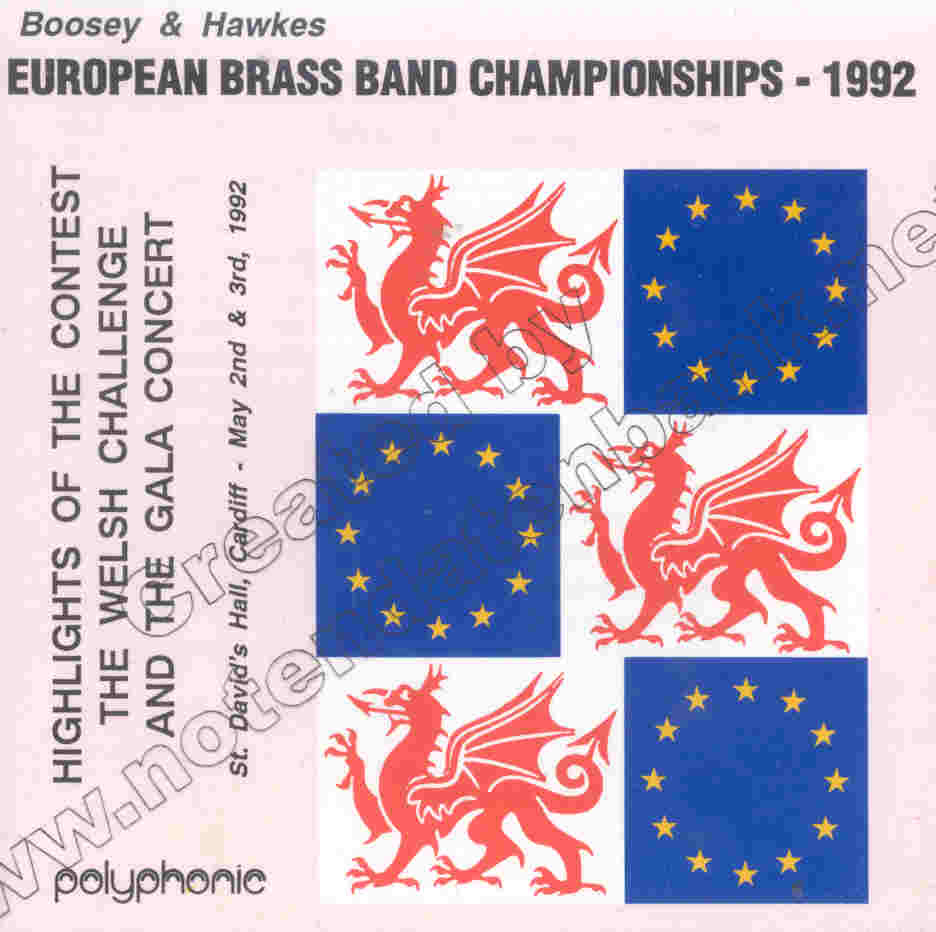 Highlights 1992 European Brass Band Championships - clicca qui