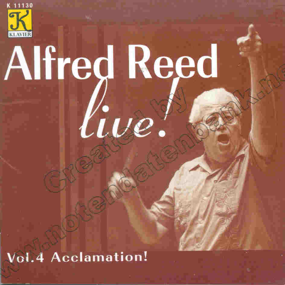 Alfred Reed Live #4: Acclamation - clicca qui