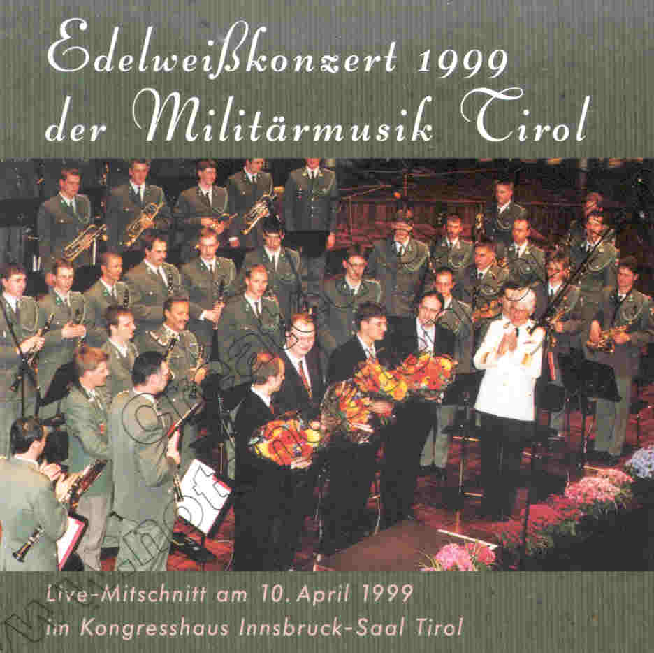 Edelweisskonzert 1999 der Militrmusik Tirol - clicca qui