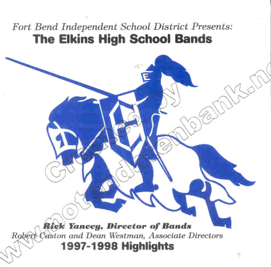Elkins High School Bands 1997-1998 Highlights - clicca qui