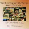 University of Texas Wind Ensemble at Carnegie Hall, The - clicca qui