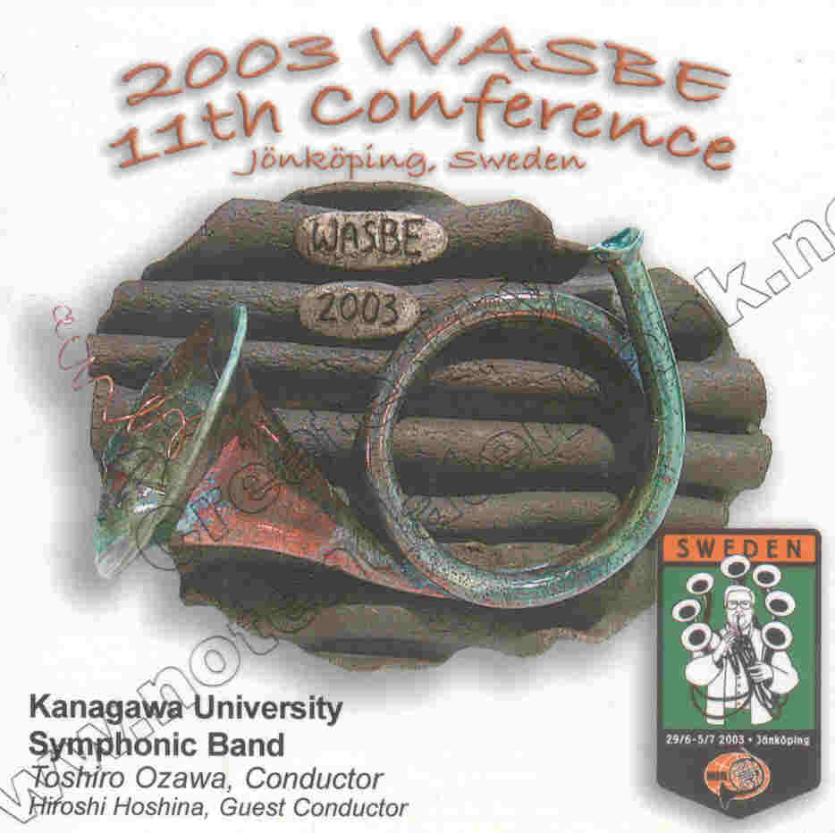 2003 WASBE Jnkping, Sweden: Kanagawa University Symphonic Band - clicca qui
