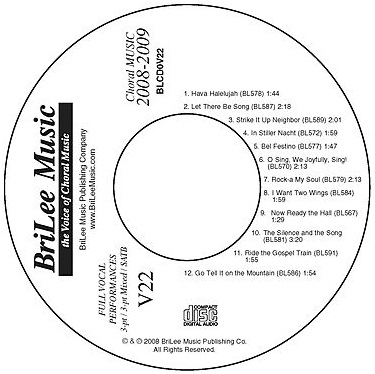 BriLee Vocal CD #22 - clicca qui
