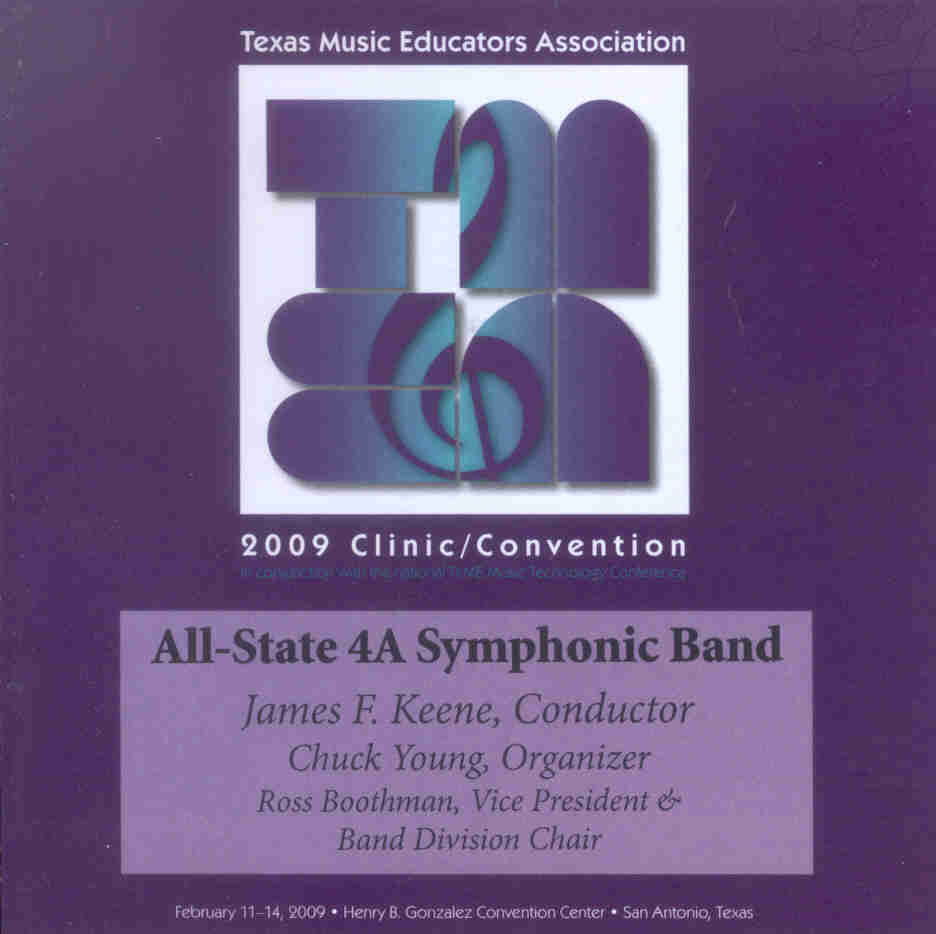 2009 Texas Music Educators Association: Texas All-State 4a Symphonic Band - clicca qui