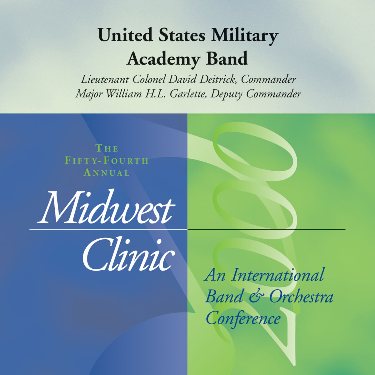 2000 Midwest Clinic: United States Military Academy Band - clicca qui