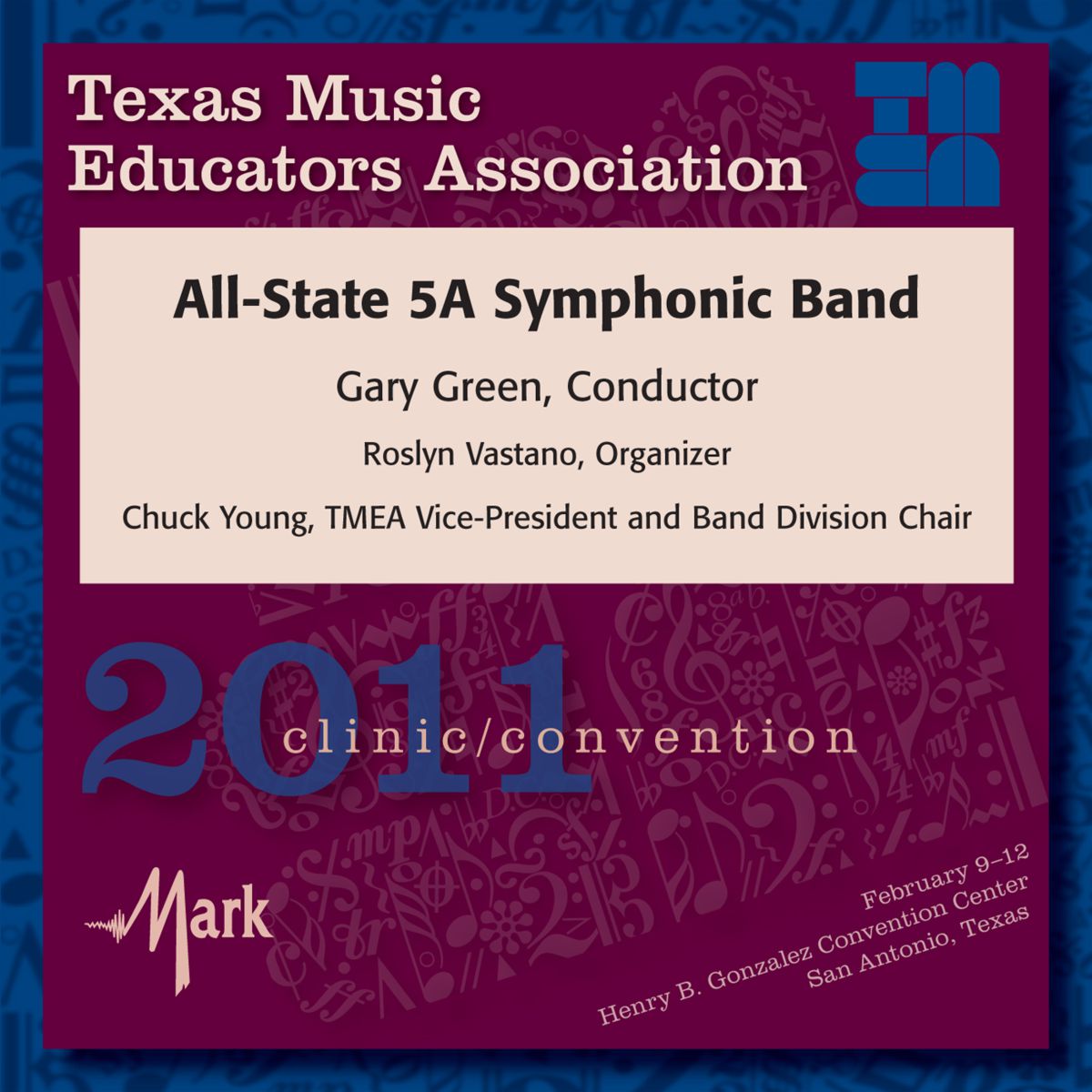 2011 Texas Music Educators Association: All-State 5A Symphonic Band - clicca qui