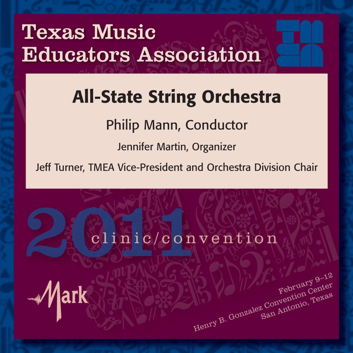 2011 Texas Music Educators Association: All-State String Orchestra - clicca qui