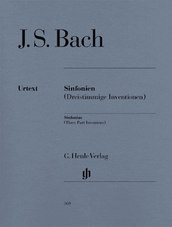 Sinfonien (Dreistimmige Inventionen) - cliccare qui Sinfonien (Dreistimmige Inventionen) - cliccare qui