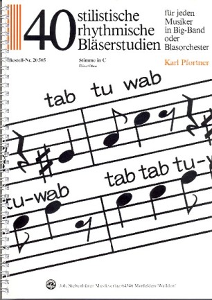 40 stilistische, rhythmische Blserstudien - cliccare qui