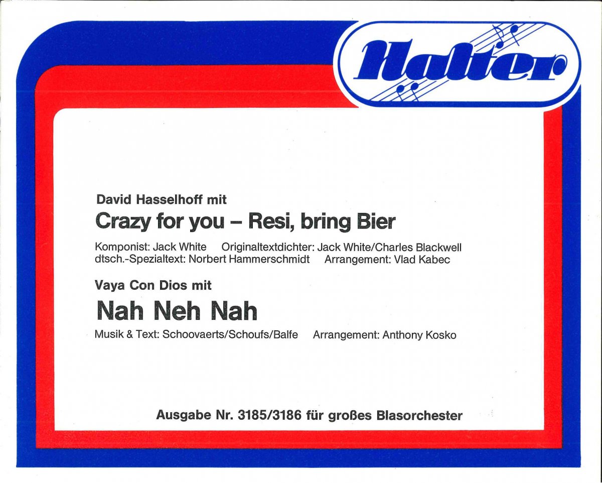 Crazy for You (Resi bring Bier) - cliccare qui