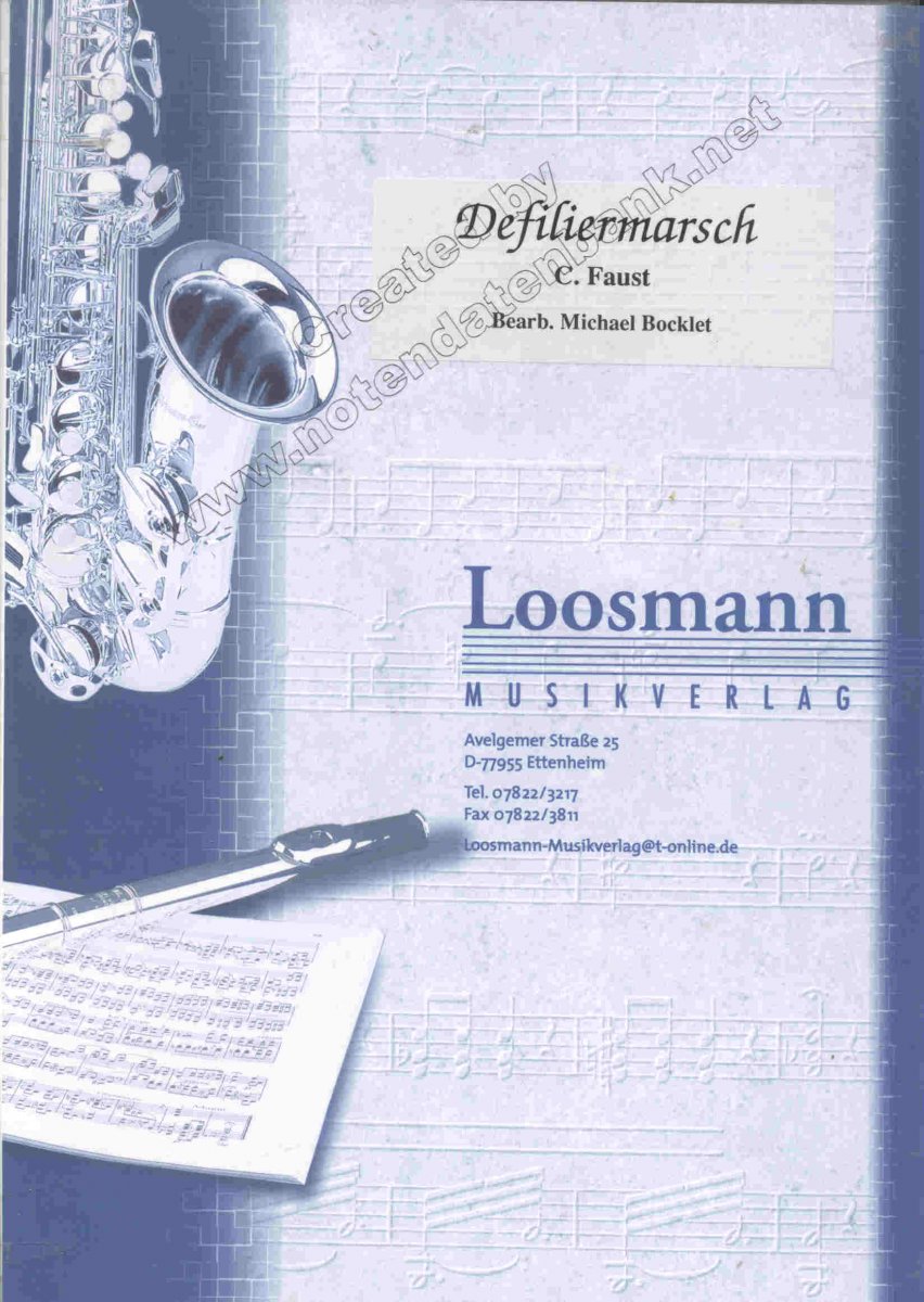 Defiliermarsch - cliccare qui Defiliermarsch - cliccare qui