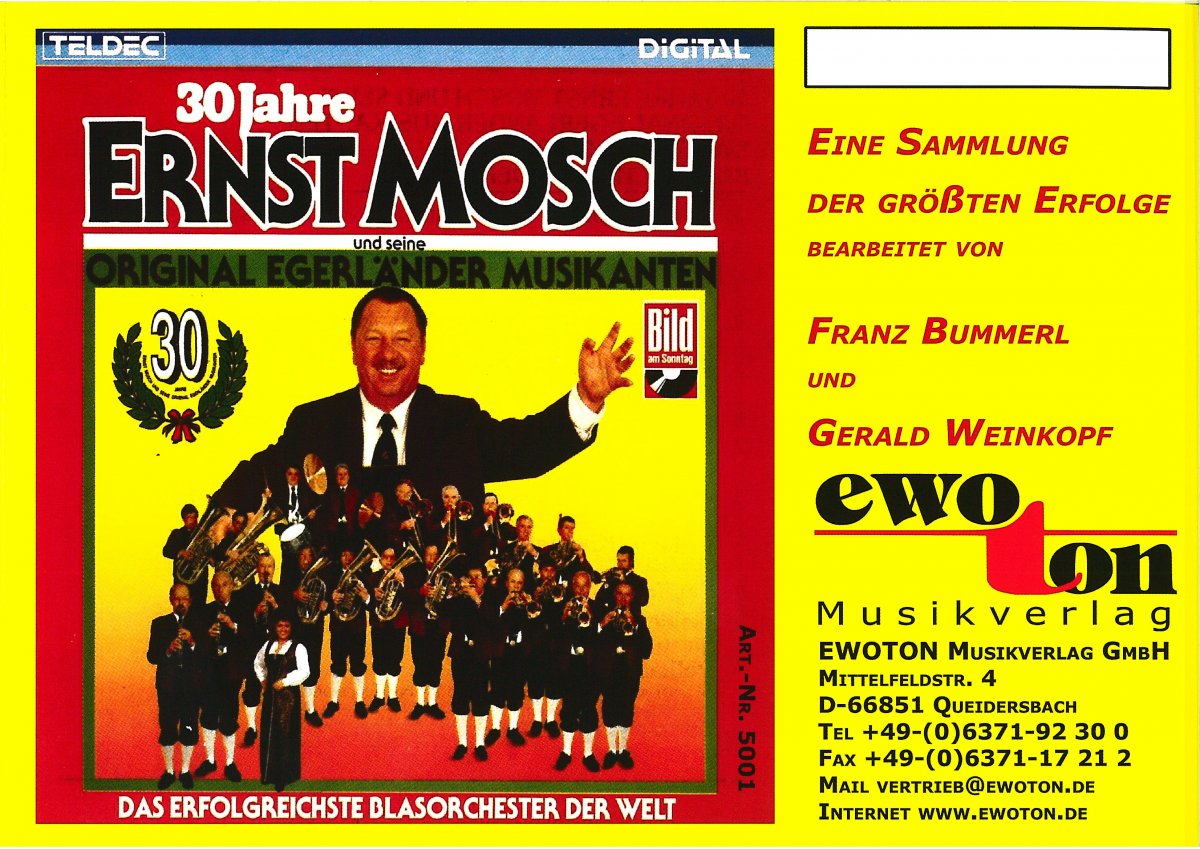 30 Jahre Ernst Mosch - clicca qui