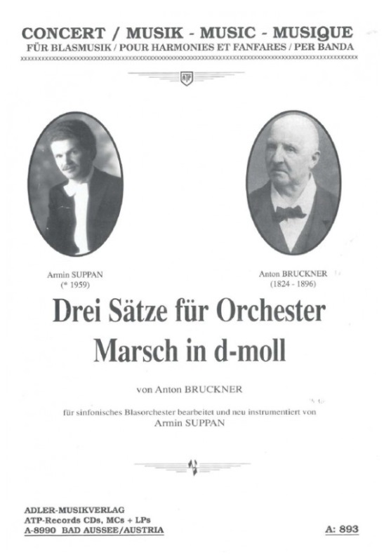 3 Stze fr Orchester und Marsch in d-Moll (Drei) - clicca qui