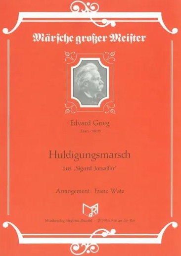 Huldigungsmarsch (aus 'Sigurd Jorsalfar') - cliccare qui
