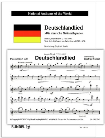 Deutschlandlied (Deutsche Nationalhymne) - cliccare qui Deutschlandlied (Deutsche Nationalhymne) - cliccare qui