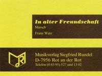 In alter Freundschaft - cliccare qui