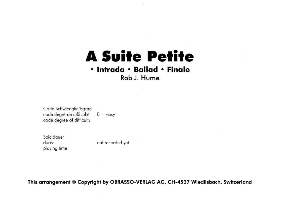 A Suite Petite - clicca qui