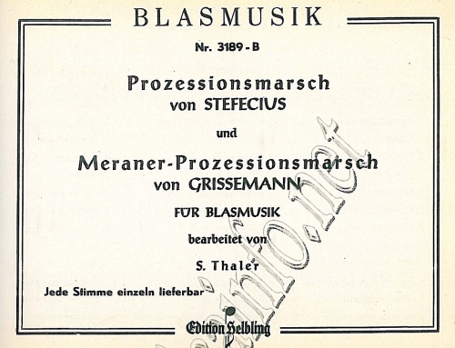 Meraner-Prozessionsmarsch - cliccare qui