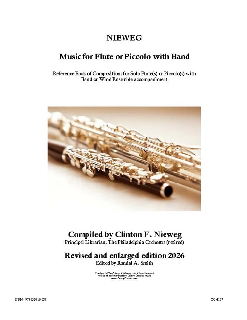 Music for Flute or Piccolo and Band - cliccare qui Music for Flute or Piccolo and Band - cliccare qui