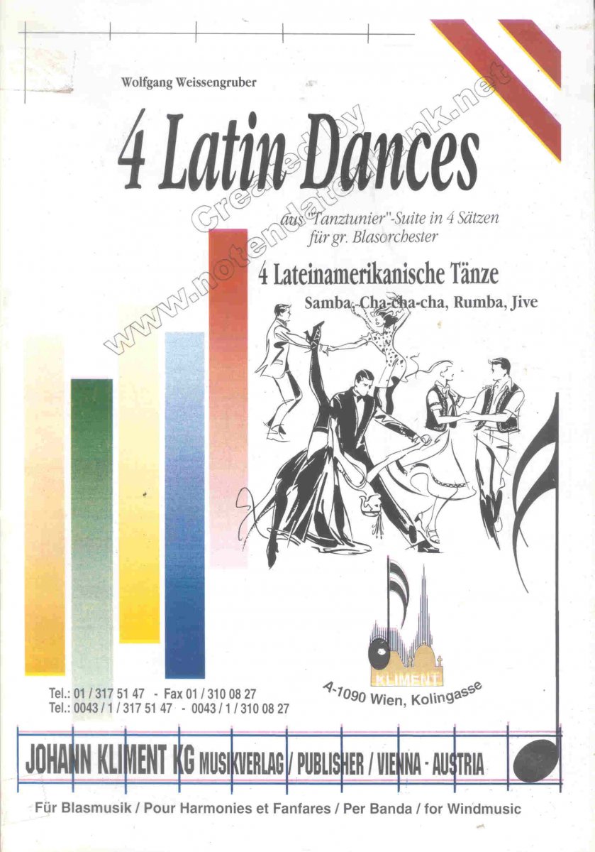 4 Latin Dances (Four) - cliccare qui