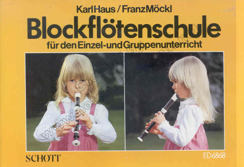 Blockfltenschule (fr den Einzel- und Gruppenunterricht) - cliccare qui
